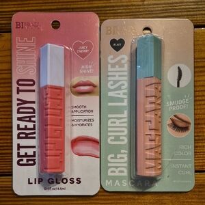 Bi Beauty Intuition Lip Gloss and Mascara Set - Juicy Cherry and Black